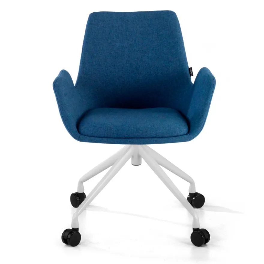 Sedia Girevole Glamm, con ruote, Resistente