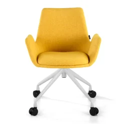 Sedia Girevole Glamm, con ruote, Resistente