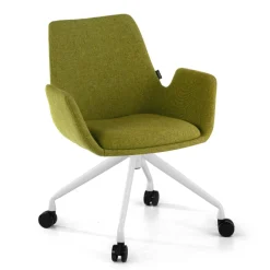 Sedia Girevole Glamm, con ruote, Resistente