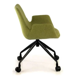 Sedia Girevole Glamm, con ruote, Resistente