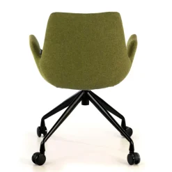 Sedia Girevole Glamm, con ruote, Resistente