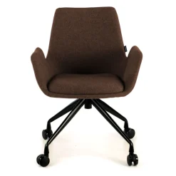 Sedia Girevole Glamm, con ruote, Resistente