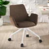 Sedia Girevole Glamm, con ruote, Resistente