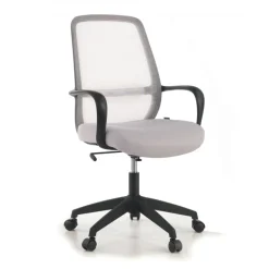 Sedia Girevole Ufficio Grace, meccanismo basculante, rete