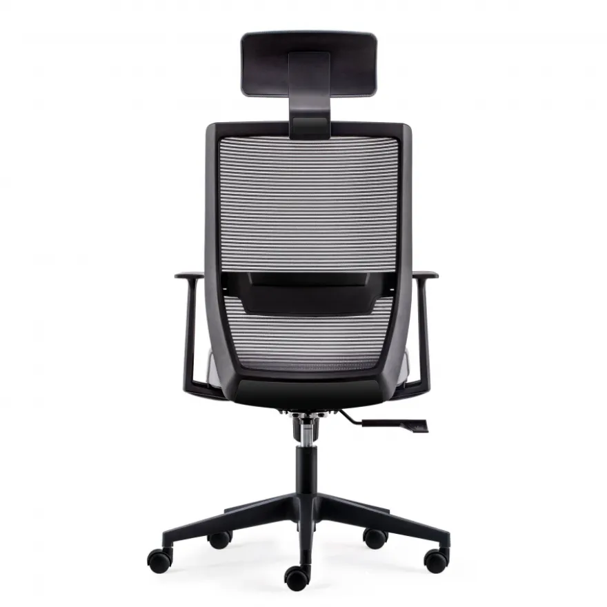 Sedia Girevole Ufficio Kana, schienale ergonomico, poggiatesta
