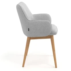Sedia Nordica Nora, Gambe in legno, Certificata