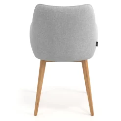 Sedia Nordica Nora, Gambe in legno, Certificata