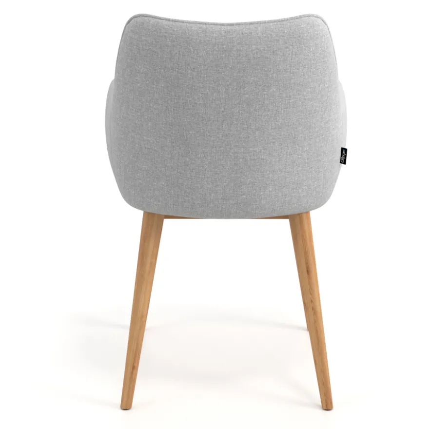 Sedia Nordica Nora, Gambe in legno, Certificata