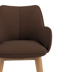 Sedia Nordica Nora, Gambe in legno, Certificata
