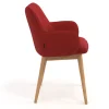 Sedia Nordica Nora, Gambe in legno, Certificata