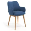 Sedia Nordica Nora, Gambe in legno, Certificata
