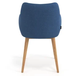 Sedia Nordica Nora, Gambe in legno, Certificata