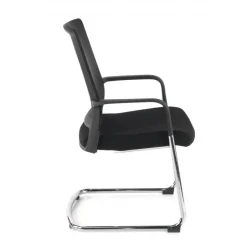 Sedia Ospiti Ufficio Bali, schienale in rete ergonomico