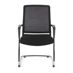 Sedia Ospiti Ufficio Bali, schienale in rete ergonomico