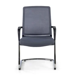 Sedia Ospiti Ufficio Bali, schienale in rete ergonomico