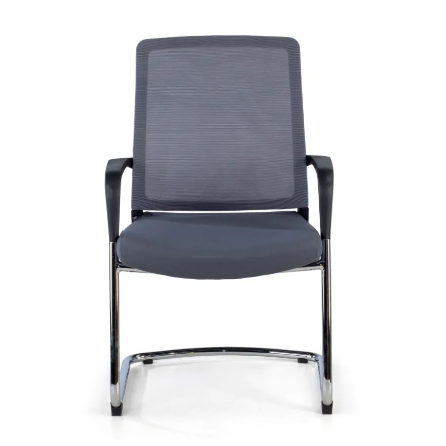 Sedia Ospiti Ufficio Bali, schienale in rete ergonomico