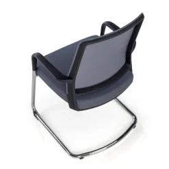 Sedia Ospiti Ufficio Bali, schienale in rete ergonomico