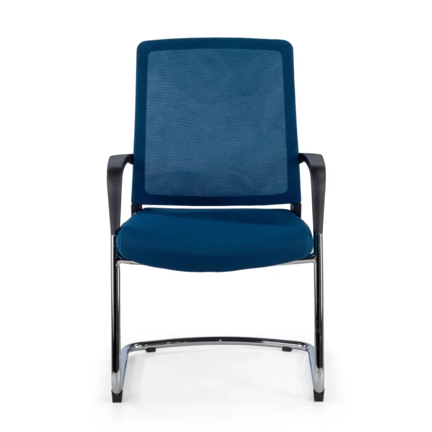 Sedia Ospiti Ufficio Bali, schienale in rete ergonomico
