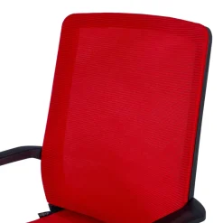Sedia Ospiti Ufficio Bali, schienale in rete ergonomico