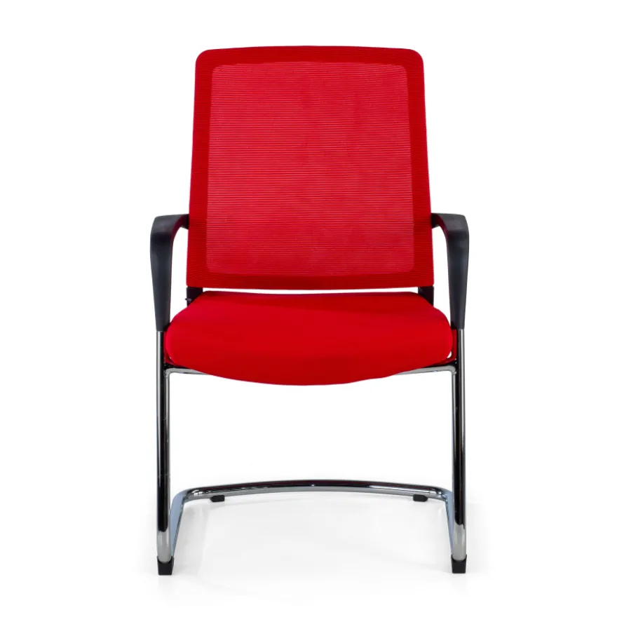 Sedia Ospiti Ufficio Bali, schienale in rete ergonomico