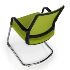Sedia Ospiti Ufficio Bali, schienale in rete ergonomico