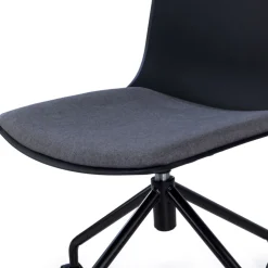 Sedia per Bambini Melody, girevole, seduta imbottita