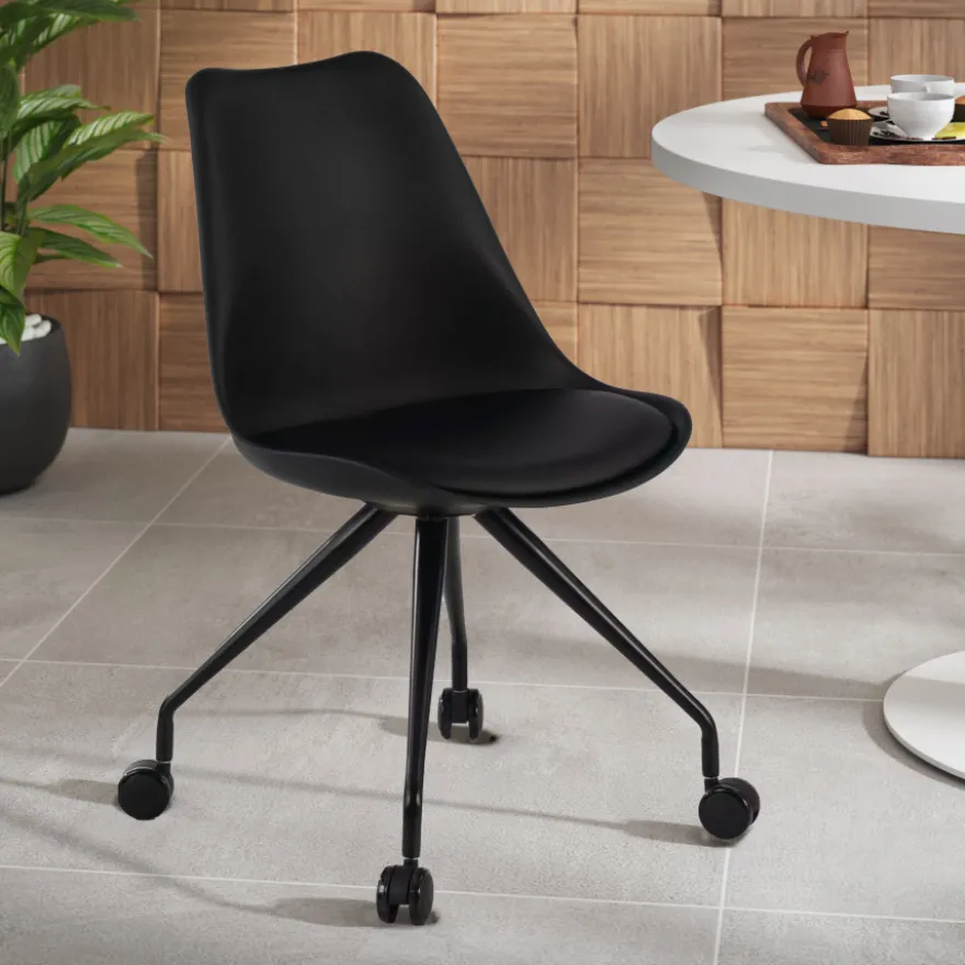 Sedia per Bambini Norway, girevole, con ruote