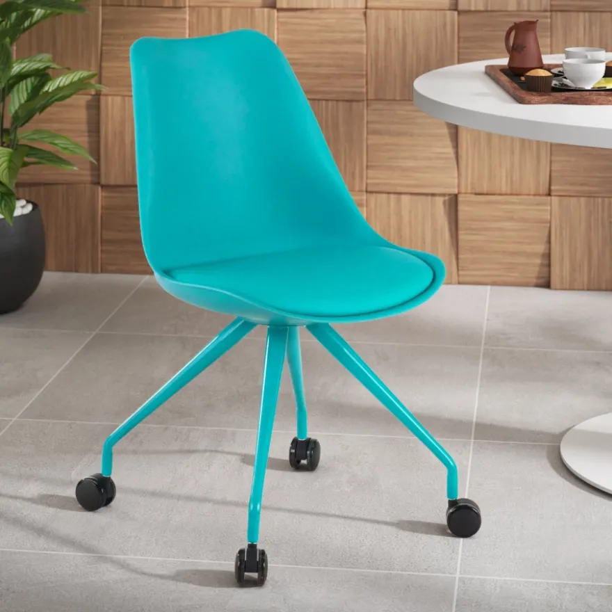 Sedia per Bambini Norway, girevole, con ruote