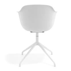 Sedia per Riunioni Alice, base piramidale