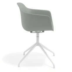 Sedia per Riunioni Alice, base piramidale