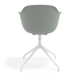 Sedia per Riunioni Alice, base piramidale