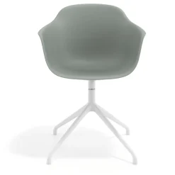 Sedia per Riunioni Alice, base piramidale