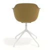 Sedia per Riunioni Alice, base piramidale