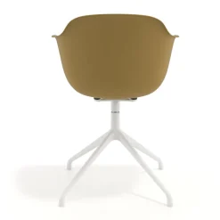 Sedia per Riunioni Alice, base piramidale