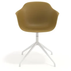 Sedia per Riunioni Alice, base piramidale