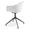 Sedia per Riunioni Alice, base piramidale