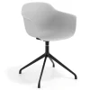 Sedia per Riunioni Alice, base piramidale