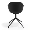 Sedia per Riunioni Alice, base piramidale