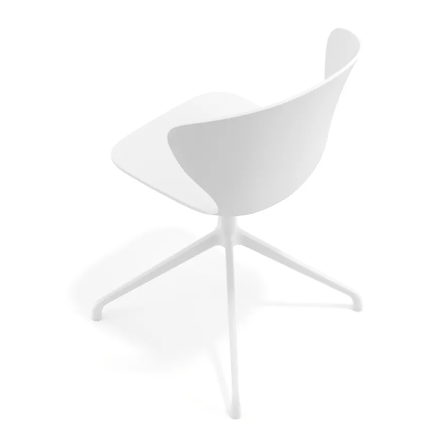 Sedia per Riunioni Emily, base piramidale