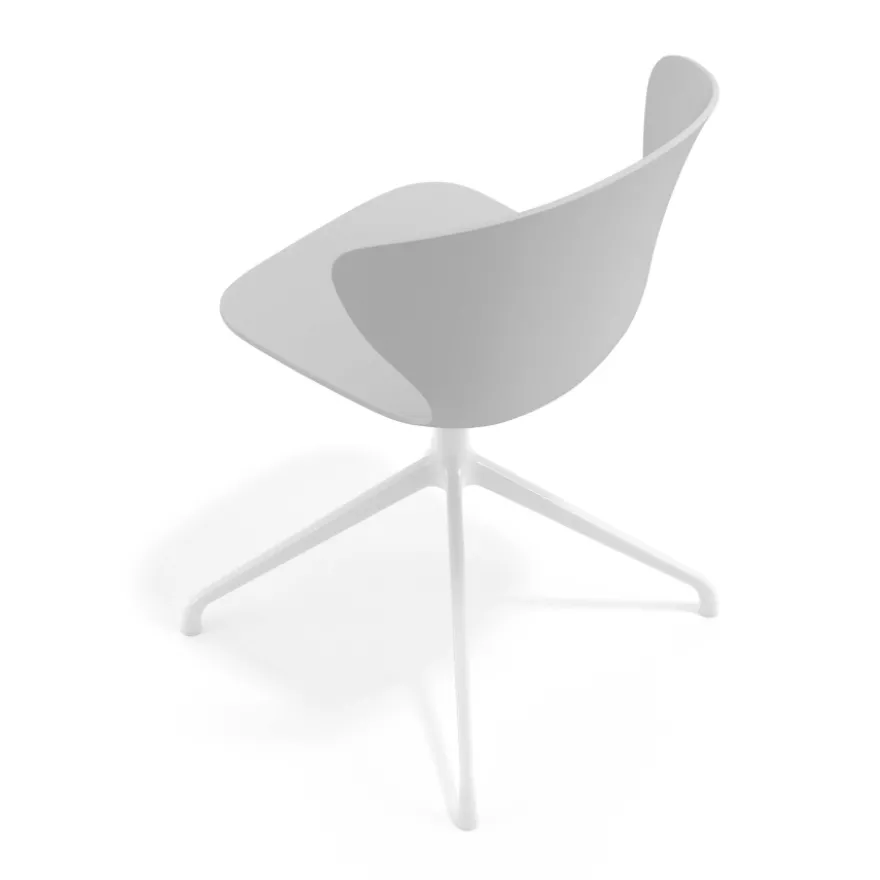 Sedia per Riunioni Emily, base piramidale