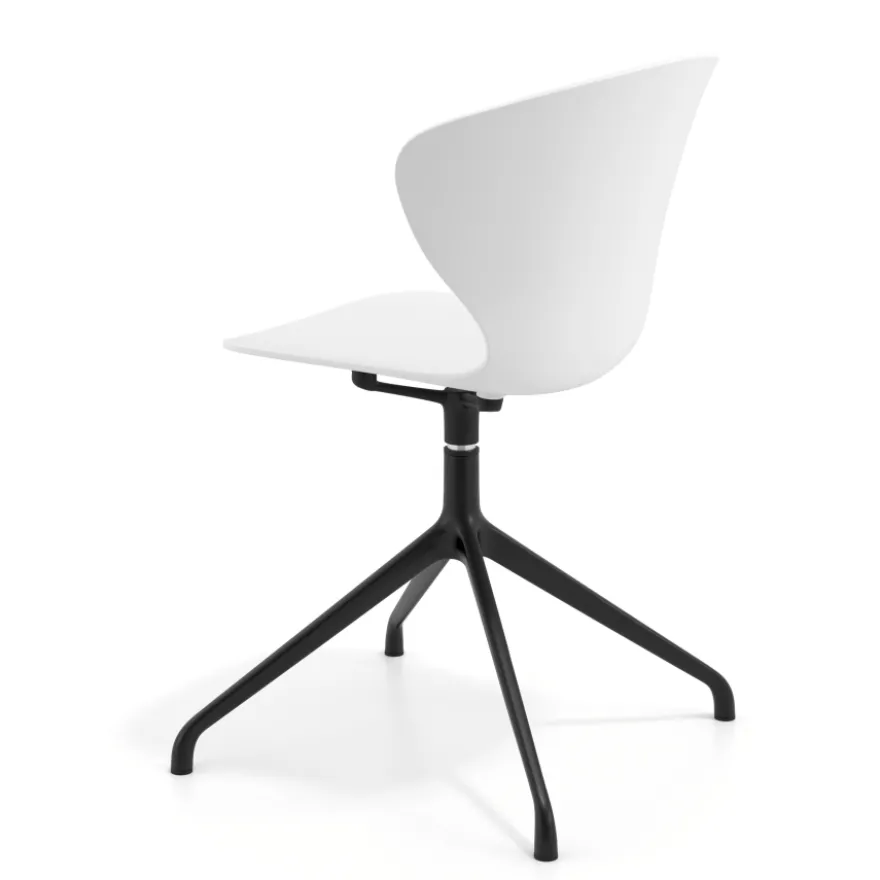 Sedia per Riunioni Emily, base piramidale