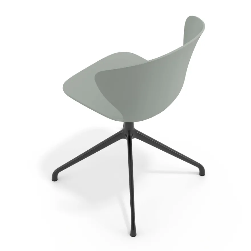 Sedia per Riunioni Emily, base piramidale