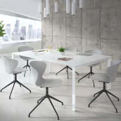 Sedia per Riunioni Emily, base piramidale