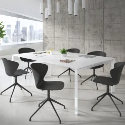 Sedia per Riunioni Emily, base piramidale