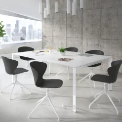 Sedia per Riunioni Emily, base piramidale
