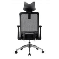 Sedia per ufficio ergonomica Shifter, con poggiatesta, rete