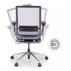 Sedia per Ufficio Global, meccanismo sincronizzato, 360º, rete