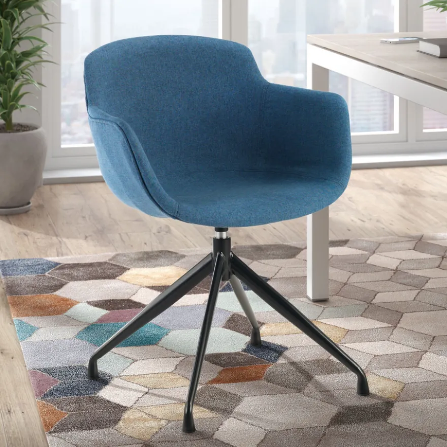 Sedia Riunione Laure, Girevole, Confortevole e resistente