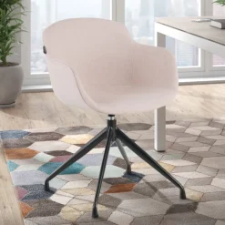 Sedia Riunione Laure, Girevole, Confortevole e resistente