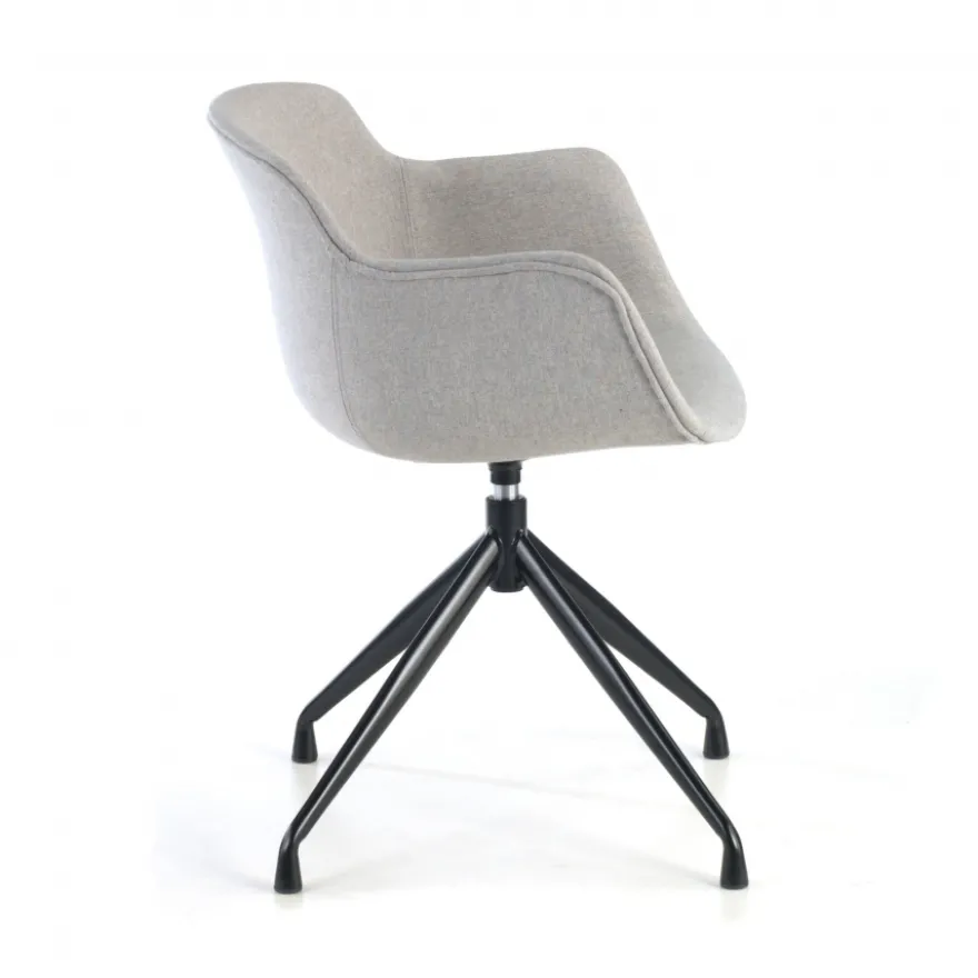 Sedia Riunione Laure, Girevole, Confortevole e resistente